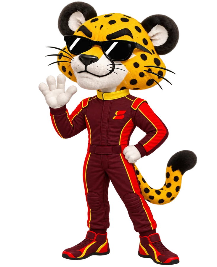 Speed, the brand mascot
