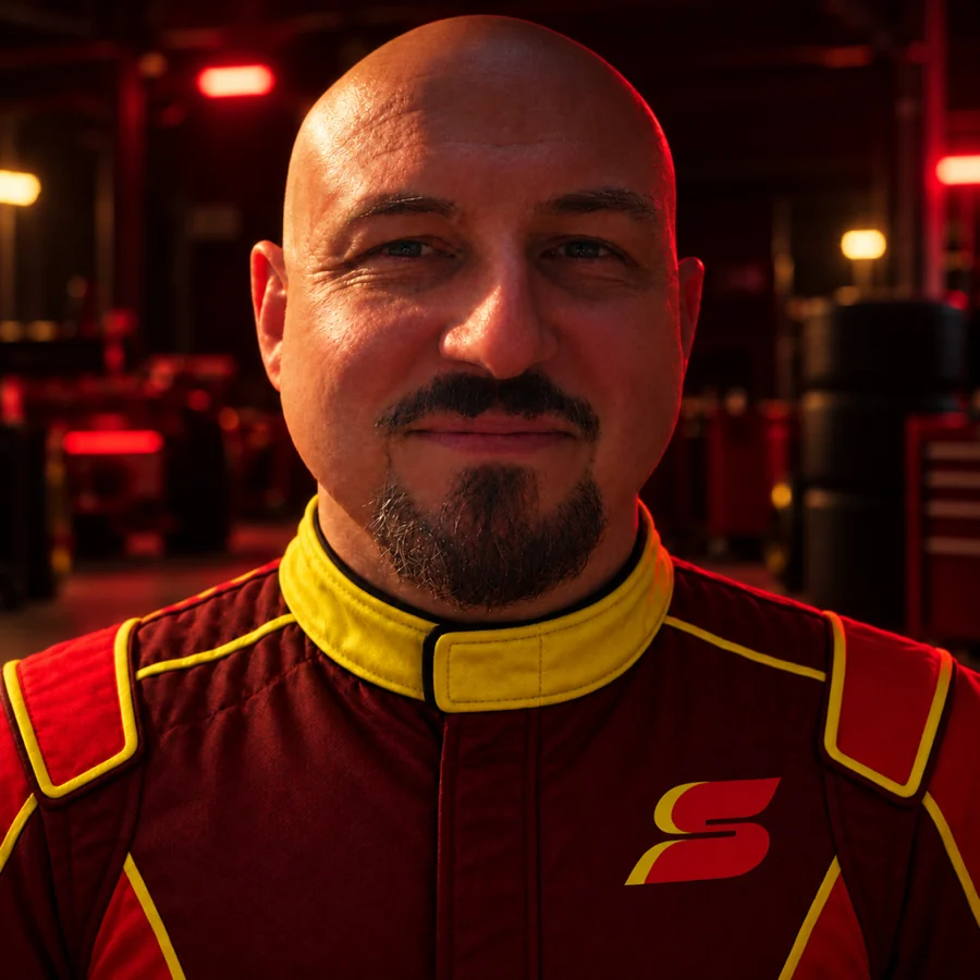 Tim Kijewski in the Speed Styles race suit